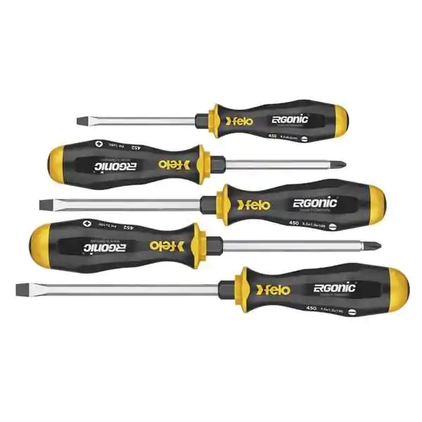 Felo set udarnih šrafcigera Ergonic 450 SL/PH 5 kom