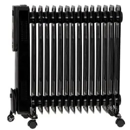 Uljani radijator sa 15 rebara, led displejom i daljinskim 2500 W crni  CR7820 Camry