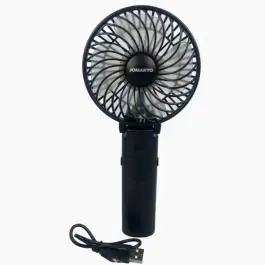 JOMARTO Mini ručni ventilator crni