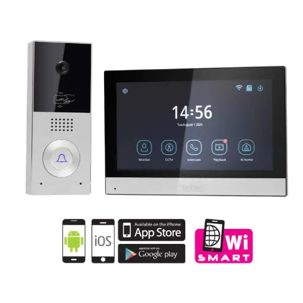 Smart Wi-Fi video interfon 7" Home