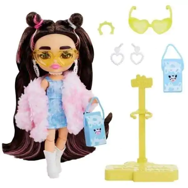 Lutka Barbie Extra Minis bundica