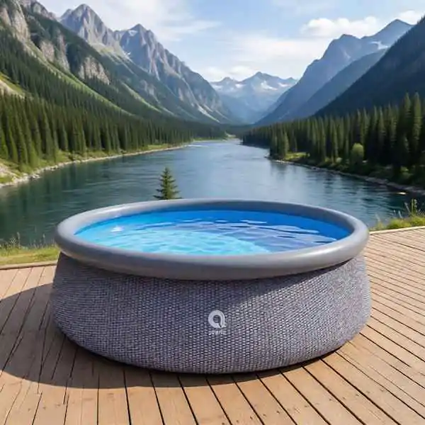 Avenli Bazen 396x84 cm sa Prstenom Dizajn Ratan