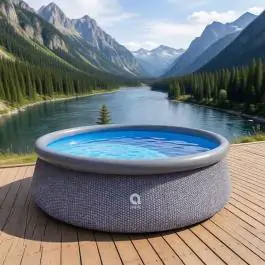 Avenli Bazen 396x84 cm sa Prstenom Dizajn Ratan