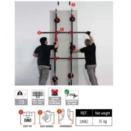 RUBI 18982 Slab Trans Heavy Duty N sistem za nošenje pločica velikog formata, max. 170kg