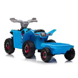 Dečiji Motor ATV na baterije sa prikolicom TS-039 plavi