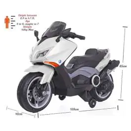 Motor za decu Skuter 12V MB 285 beli