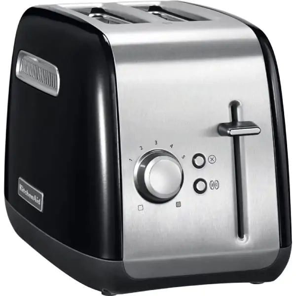 KitchenAid Classic Toster za dve kriške crni KA5KMT2115EOB