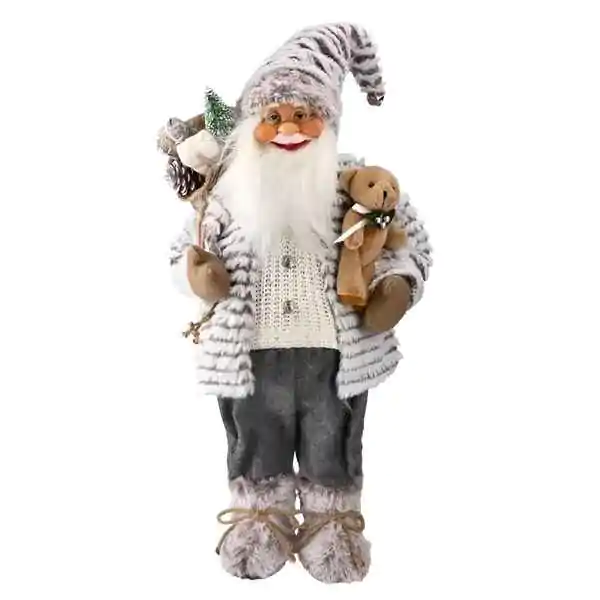 Deda Mraz sivi 60cm Artur