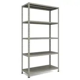 Metalna polica KIT 188 x 100 x 40 cm 5 x 65 kg - siva Anemos