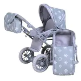 Kolica za lutke Ruby- Royal Grey