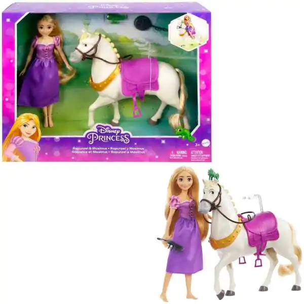 Lutka Princess Zlatokosa i Maximus - proizvod na akciji