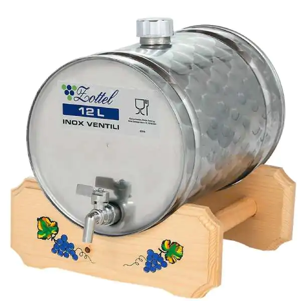 Bure za Rakiju INOX Ležeće 16 L Zottel