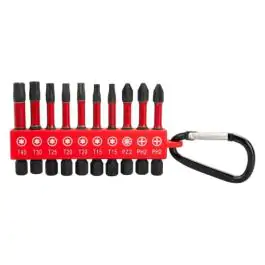 FESTAT Set od 10 komada Bitova PH-PZ-TORX S2 1/4" 50mm