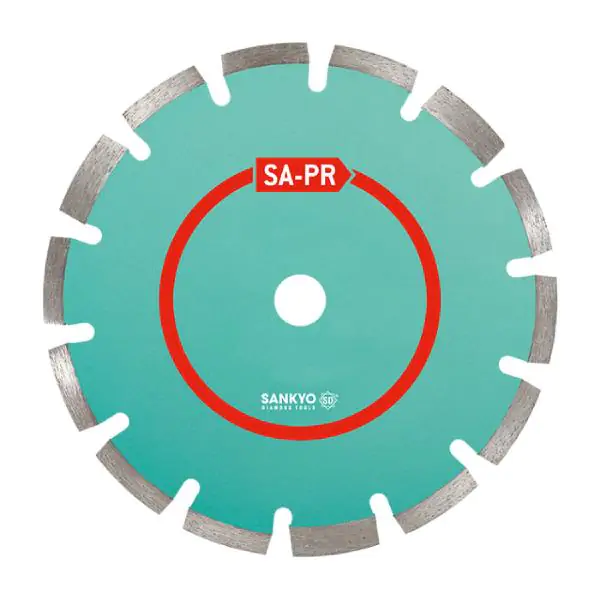 Dijamantska rezna ploča za ciglu i asfalt 500 x 25.4 x 3,8 mm Sankyo