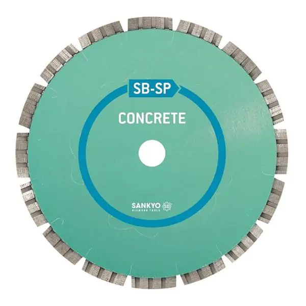 Dijamantska rezna ploča za beton i tvrde materijale 350 x 25.4 x 3.2 mm Sankyo