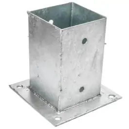 Nosač stuba pocinkovani 100x120x150 mm