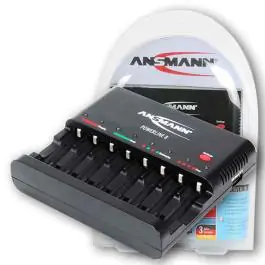 Punjač baterija NiMH / NiCd sa funkcijom pražnjenja POWERLINE 8 ANSMANN