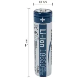 Punjiva baterija Li-Ion 3.6V 2600mAh 18650 Ansmann
