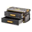DeWalt DWST83529-1 ToughSystem 2.0 organizer sa dve fioke, modularni skladišni sistem - proizvod na akciji