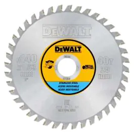 DeWalt DT1918 list testere za metal 140 mm, 40T – za precizno sečenje nerđajućeg čelika