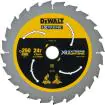 DeWalt DT99571 list za kružnu testeru 250mm, 24 zuba – za brzo sečenje sa akumulatorskim alatima - proizvod na akciji