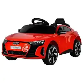 Auto na baterije za decu AUDI E-TRON GT Licencirani Crveni