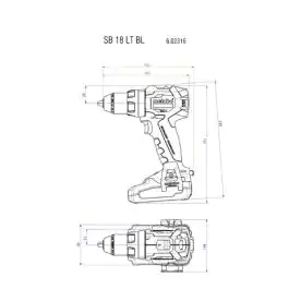 Metabo Combo Set 3.1 (685212000) – Set akumulatorskih alata sa torbom