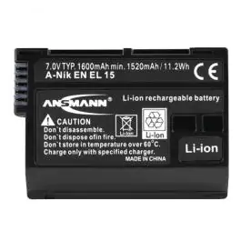 Baterija Li-Ion 7.0V 1600mAh za NIKON kamere EN-EL15 ANSMANN