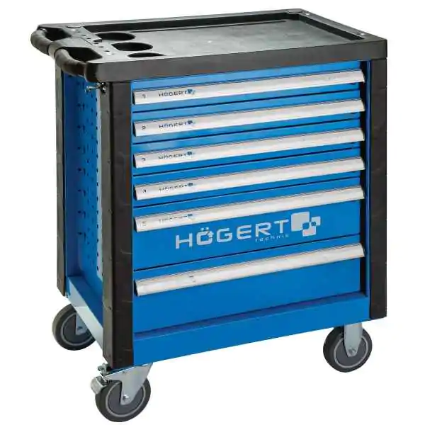 Hogert HT7G056 kolica sa alatom, 214 alata