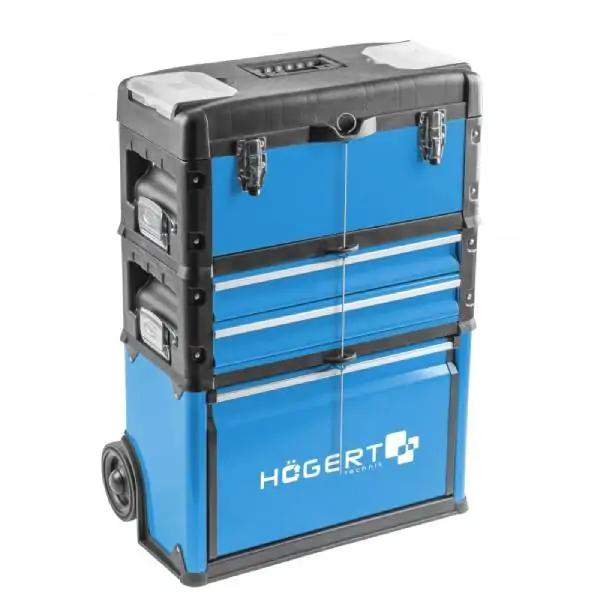Hogert HT7G080 kolica za alat, sa 3 segmenta