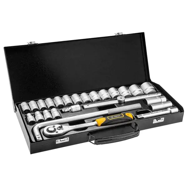 Set nasadnih ključeva 1/2" 10-32mm Topex