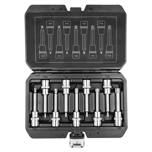 Set dugih nasadnih ključeva 100mm TORX 1/2