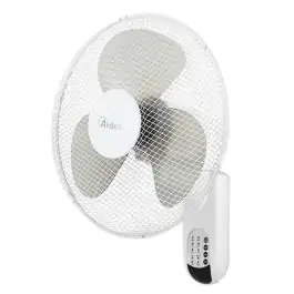 ARDES 5W40RW Zidni ventilator 50W sa daljinskim upravljačem i tajmerom beli