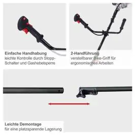 Motorni trimer za travu BCH3300PB 5910701904 Scheppach