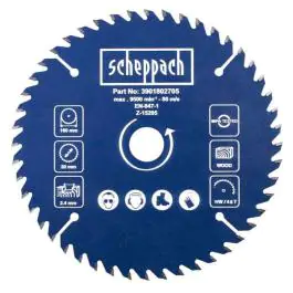 List cirkulara za drvo Ø 160 x 20 x 2,4 x 1,3 mm / 48 Z Scheppach