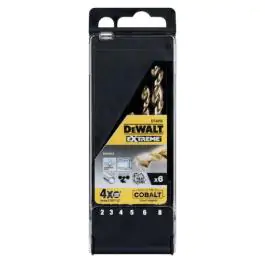 DeWalt DT4956 – HSS-Co set burgija za metal, 6 kom (2–8 mm)