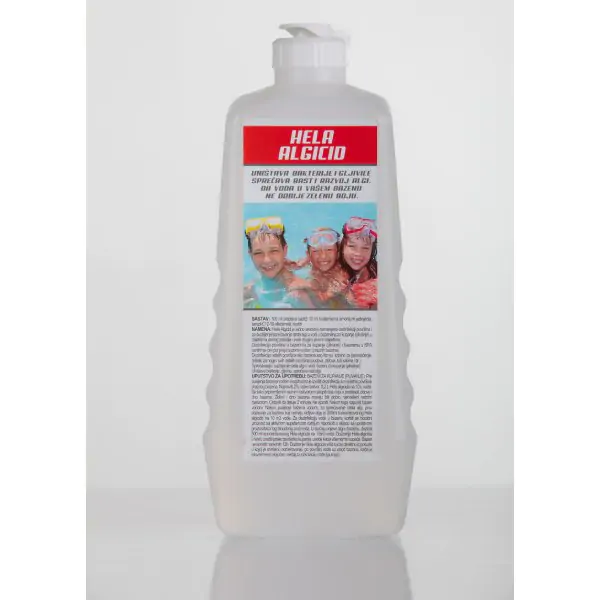 Hela Algicid za bazene 1000 ml – Profesionalno sredstvo protiv algi, bakterija i gljivica