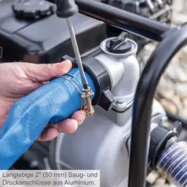 Scheppach PWP32 benzinska pumpa za vodu 5,3 KS, prečnik priključka 2 cola, protok 32000 litara na sat