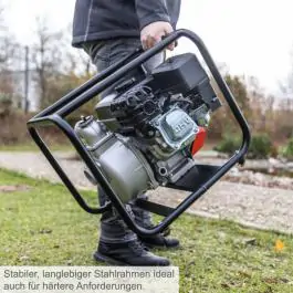 Scheppach PWP32 benzinska pumpa za vodu 5,3 KS, prečnik priključka 2 cola, protok 32000 litara na sat