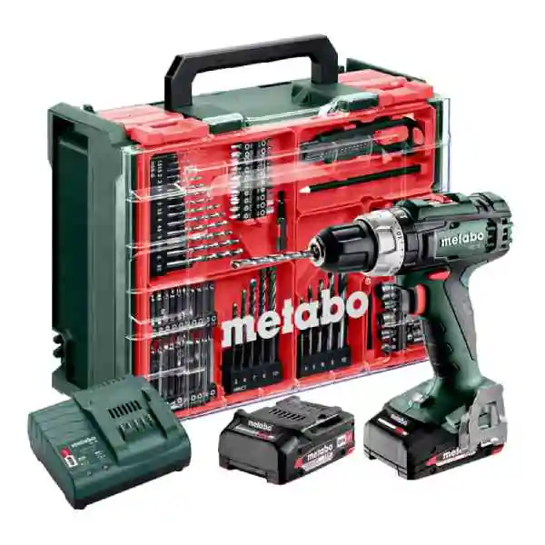 Metabo SB 18 L Set – akumulatorska udarna bušilica sa kompletnim setom pribora