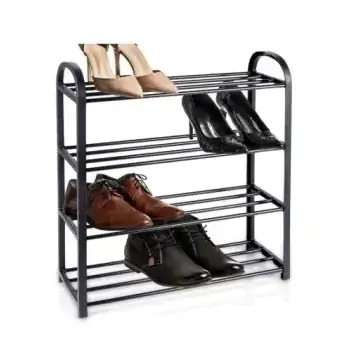 Metalni stalak za obucu na 3 nivoa 63 x 28 x 60 cm Vilde 569979