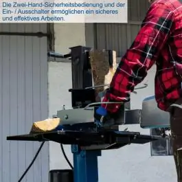 Scheppach HL730 vertikalni elektro cepač drva 230V, 3000W, 7t, hod 495 mm