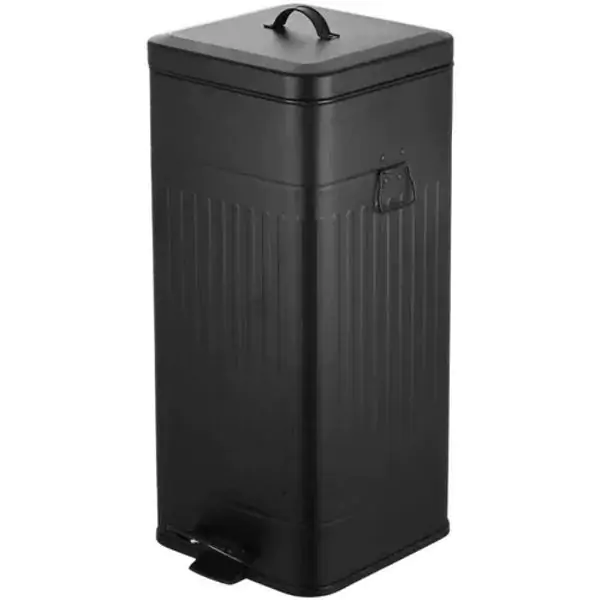 Estia ES01-20040 kanta za otpatke metalna sa pedalom 30l crna