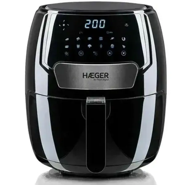 HAEGER AF-D37.003A FRITEZA NA TOPAO VAZDUH DIGITALNA 4,2L CRNA