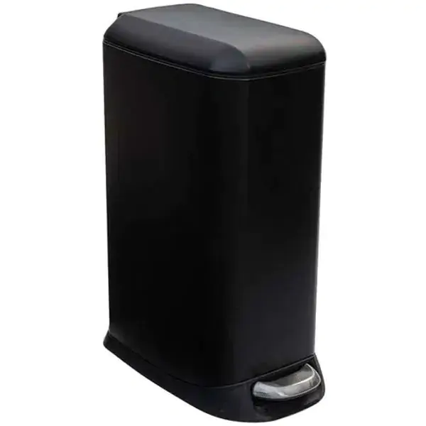 Kanta za otpatke metalna sa pedalom 20l crna mat Estia ES01-9144