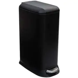 Kanta za otpatke metalna sa pedalom 20l crna mat Estia ES01-9144