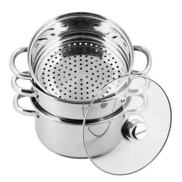 KINGHOFF KH3328 set šerpi 4/1 za kuvanje na pari 4L 22CM