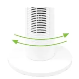 Haeger TF-032.004A stubni ventilator 81CM 45W beli