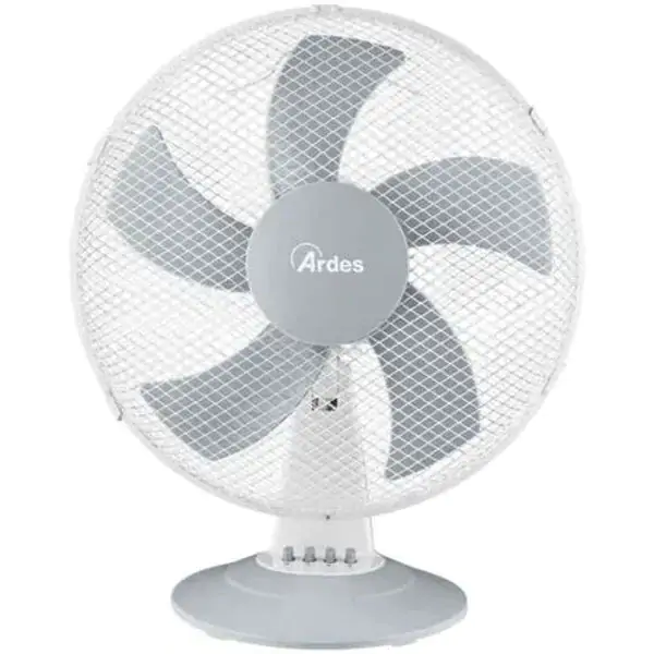 ARDES 5ST40W stoni ventilator belo sivi 50W