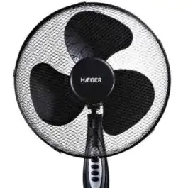 Haeger SF-16B.012A stojeći ventilator 40CM 45W crni